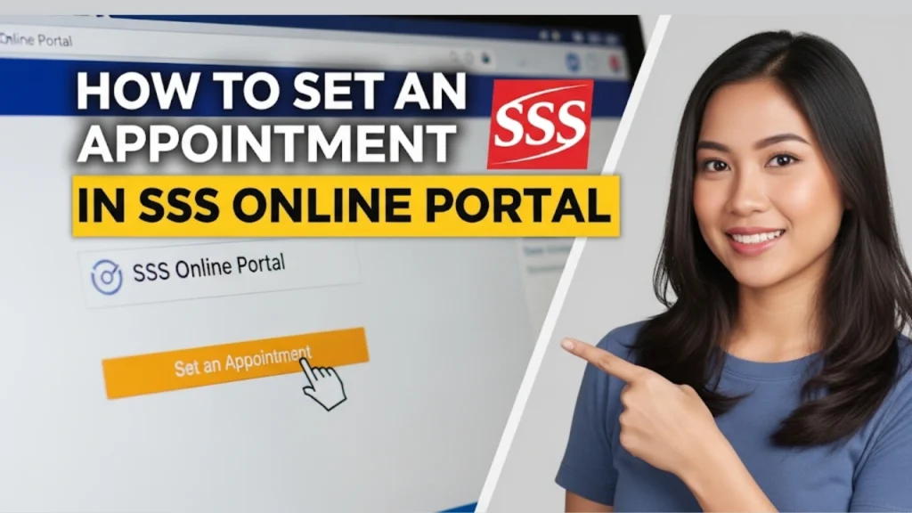 How to Set an Appointment in SSS Online Portal 2025