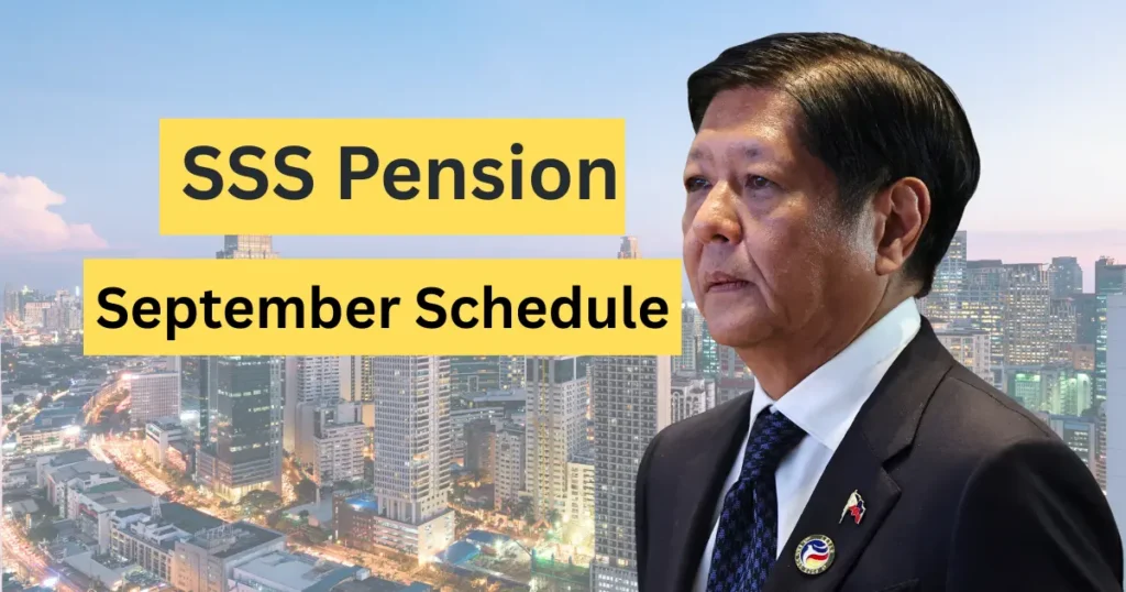 SSS Pension September Schedule 2025